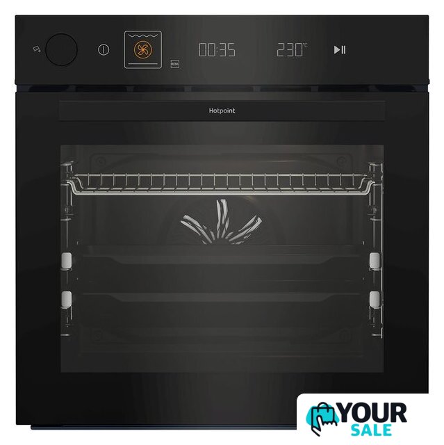 Электрический духовой шкаф Hotpoint HSTF 1352 H BL - Изображение №1 — Интернет-магазин Your Sale