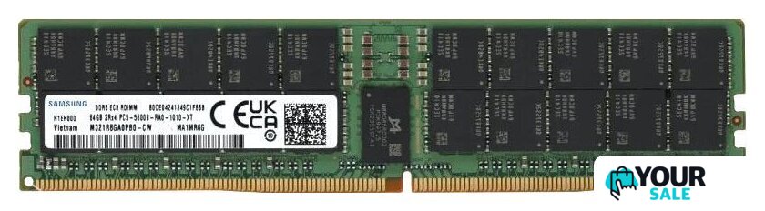 Оперативная память Samsung 64ГБ DDR5 5600 МГц M321R8GA0PB0-CWM - Изображение №1 — Интернет-магазин Your Sale