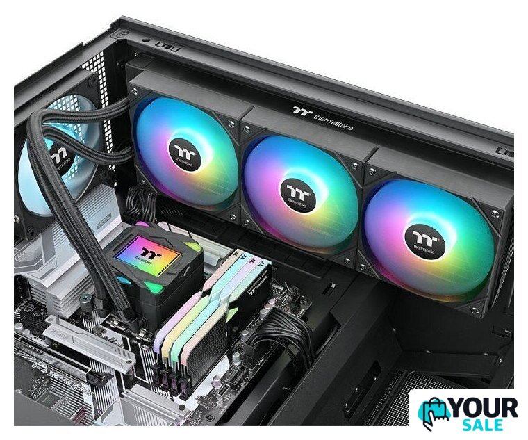 Система жидкостного охлаждения для процессора Thermaltake LA360 ARGB Sync CL-W459-PL12SW-A - Изображение №5 — Интернет-магазин Your Sale