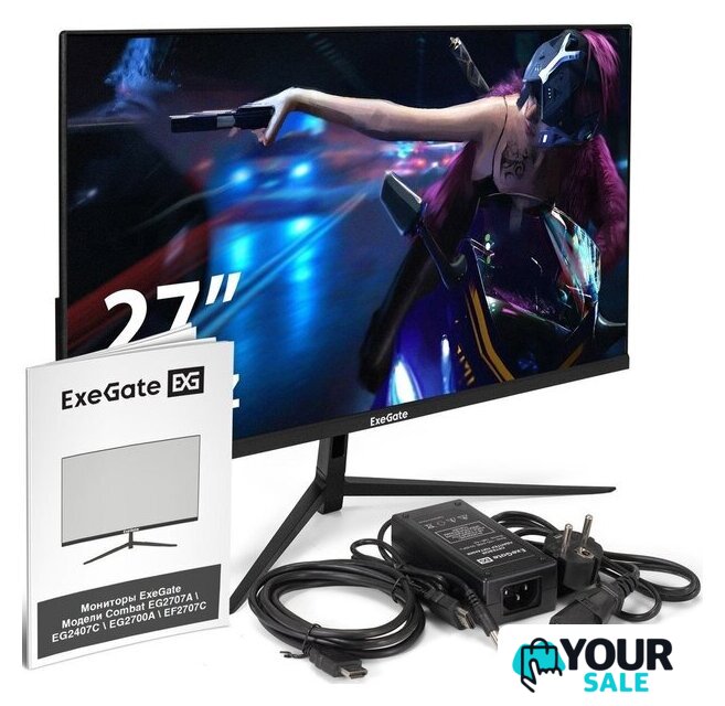 Игровой монитор ExeGate Combat EF2707C EX297306RUS - Изображение №5 — Интернет-магазин Your Sale