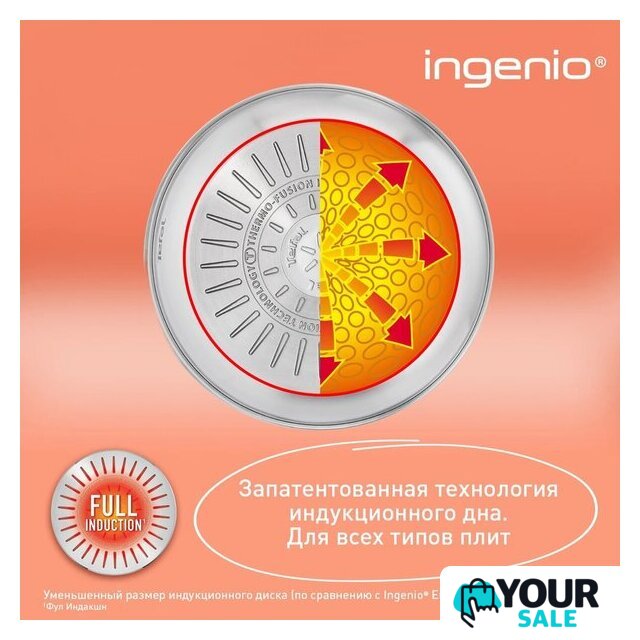 Набор сковород Tefal Ingenio Cook Eat L881S904 - Изображение №9 — Интернет-магазин Your Sale