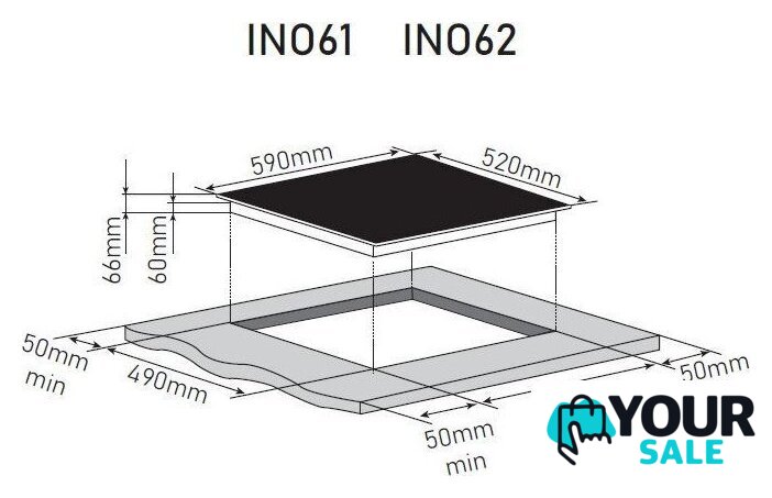 Варочная панель ZorG INO62 gray - Изображение №8 — Интернет-магазин Your Sale