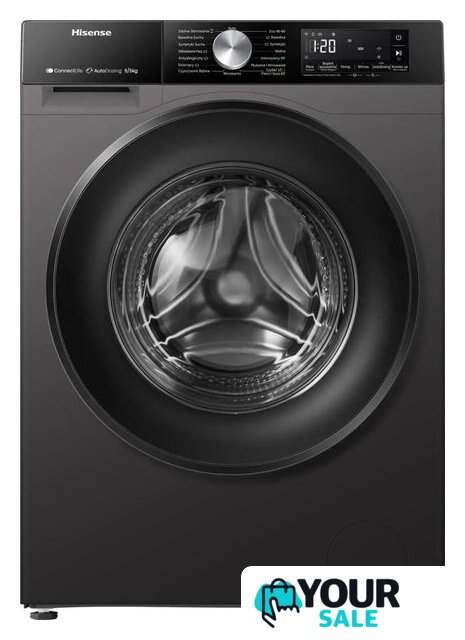 Стирально-сушильная машина Hisense WD3S8045BT3/PL - Изображение №1 — Интернет-магазин Your Sale