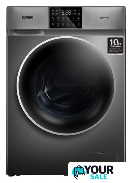 Стирально-сушильная машина Korting KWD 60DV107 Gr - Изображение №1 — Интернет-магазин Your Sale