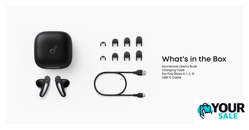 Наушники Anker Soundcore Liberty Buds (черный) - Изображение №11 — Интернет-магазин Your Sale