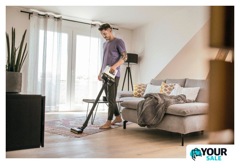 Пылесос Karcher VC 4 Cordless myHome 1.198-630.0 - Изображение №3 — Интернет-магазин Your Sale
