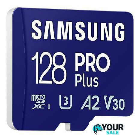 Карта памяти Samsung PRO Plus microSDXC 128GB MB-MD128SA/EU (с адаптером) - Изображение №3 — Интернет-магазин Your Sale