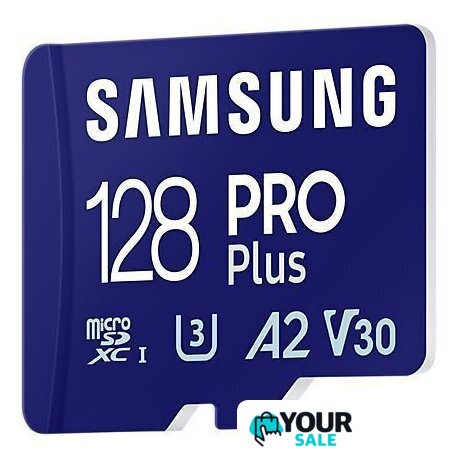 Карта памяти Samsung PRO Plus microSDXC 128GB MB-MD128SA/EU (с адаптером) - Изображение №2 — Интернет-магазин Your Sale