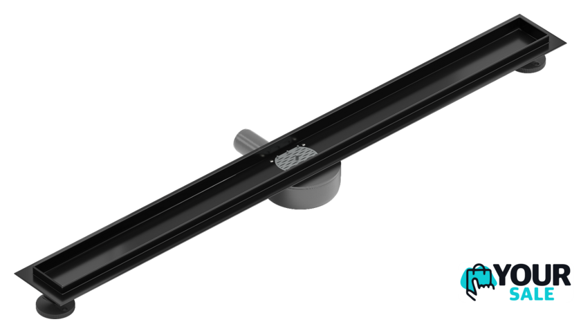Корпус для трапа Mexen Flat 360 Black 1740090 - Изображение №3 — Интернет-магазин Your Sale