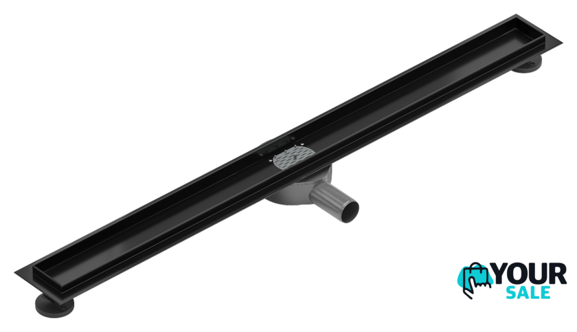 Корпус для трапа Mexen Flat 360 Black 1740090 - Изображение №1 — Интернет-магазин Your Sale