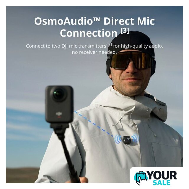 Экшен-камера DJI Osmo 360 Adventure Combo - Изображение №18 — Интернет-магазин Your Sale