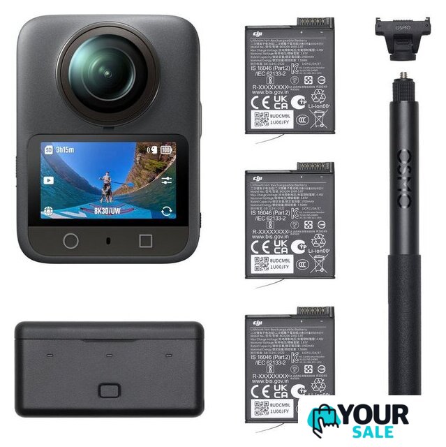 Экшен-камера DJI Osmo 360 Adventure Combo - Изображение №1 — Интернет-магазин Your Sale