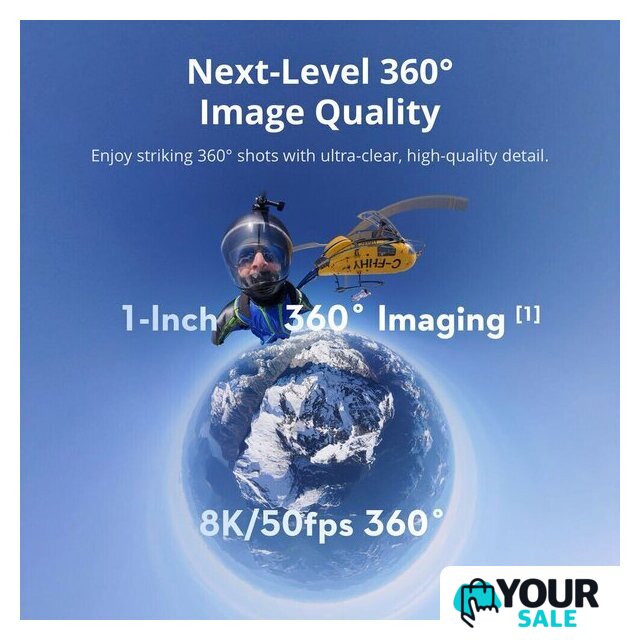 Экшен-камера DJI Osmo 360 Adventure Combo - Изображение №15 — Интернет-магазин Your Sale