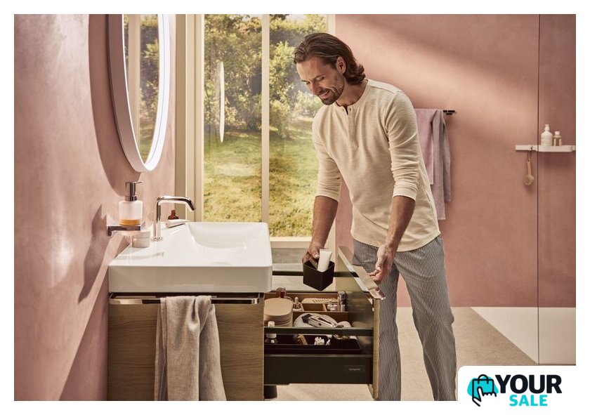 Умывальник Hansgrohe 60 61016450 - Изображение №4 — Интернет-магазин Your Sale