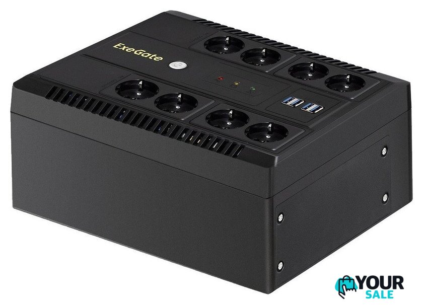 Источник бесперебойного питания ExeGate Neo NNB-1000.LED.AVR.8SH.CH EX293855RUS - Изображение №1 — Интернет-магазин Your Sale