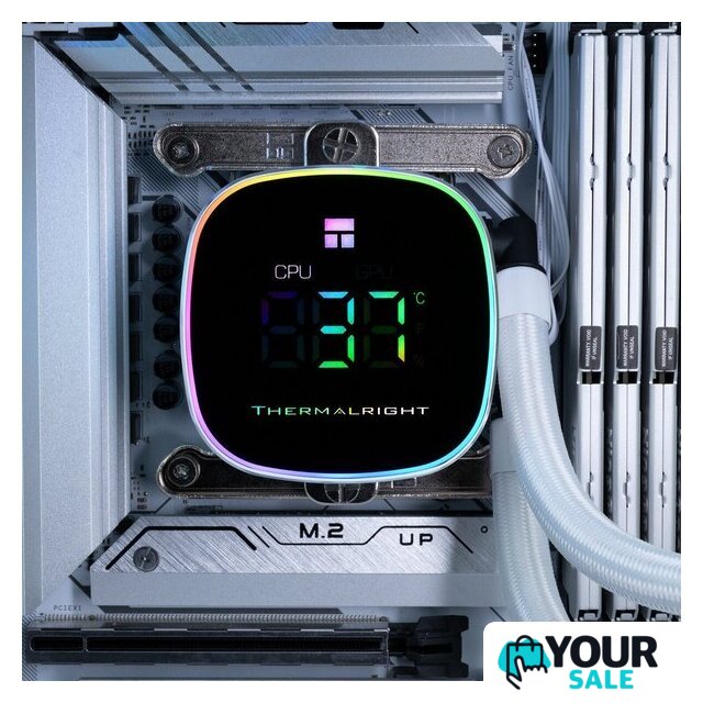 Система жидкостного охлаждения для процессора Thermalright Frozen Horizon 240 Digital ARGB (белый) - Изображение №7 — Интернет-магазин Your Sale