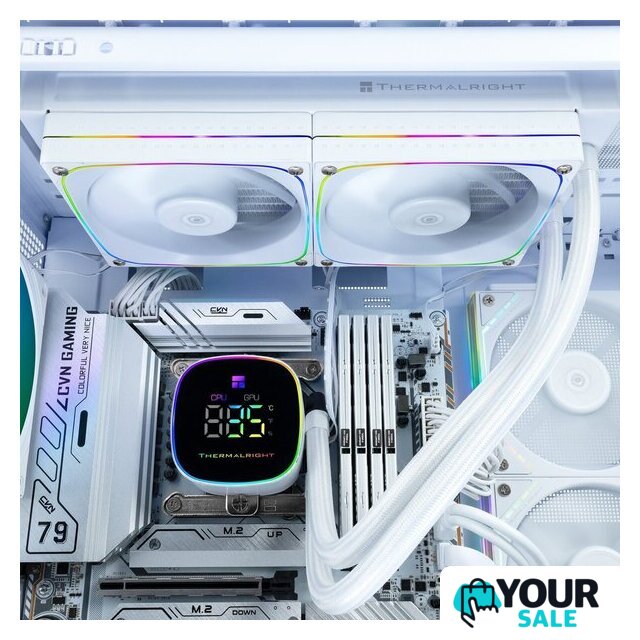 Система жидкостного охлаждения для процессора Thermalright Frozen Horizon 240 Digital ARGB (белый) - Изображение №8 — Интернет-магазин Your Sale