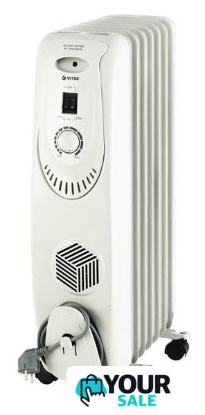 Масляный радиатор Vitek VT-1704 W - Изображение №2 — Интернет-магазин Your Sale