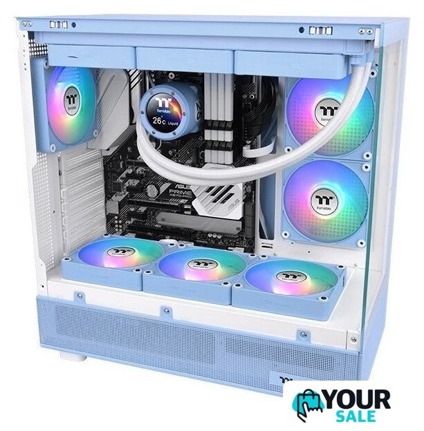 Комплект вентиляторов для корпуса Thermaltake CT120 EX ARGB 3-Fan Pack CL-F196-PL12BU-A - Изображение №6 — Интернет-магазин Your Sale