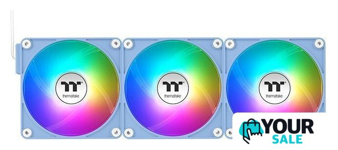 Комплект вентиляторов для корпуса Thermaltake CT120 EX ARGB 3-Fan Pack CL-F196-PL12BU-A - Изображение №1 — Интернет-магазин Your Sale