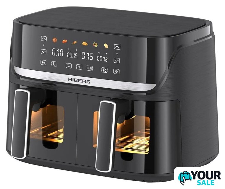 Аэрогриль (аэрофритюрница) Hiberg MGD 900 B - Изображение №2 — Интернет-магазин Your Sale