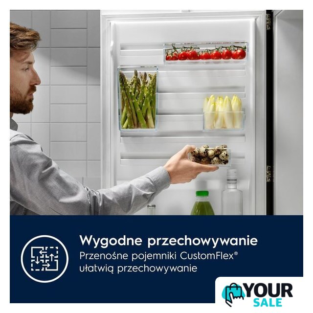 Холодильник Electrolux TwinTech 600 E6MNCE19S - Изображение №2 — Интернет-магазин Your Sale