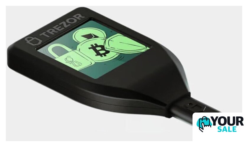 Аппаратный криптокошелек Trezor Model T (черный) - Изображение №2 — Интернет-магазин Your Sale