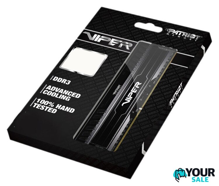 Оперативная память Patriot Viper 3 Black Mamba 2x8GB KIT DDR3 PC3-12800 (PV316G160C9K) - Изображение №7 — Интернет-магазин Your Sale