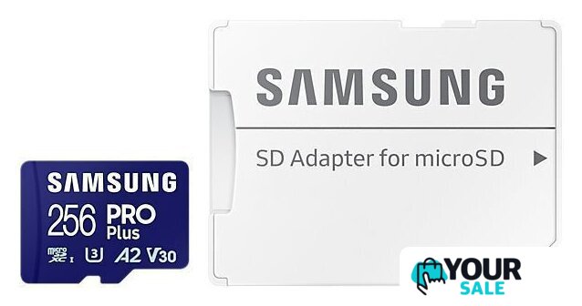 Карта памяти Samsung PRO Plus microSDXC 256GB MB-MD256SA/EU (с адаптером) - Изображение №6 — Интернет-магазин Your Sale