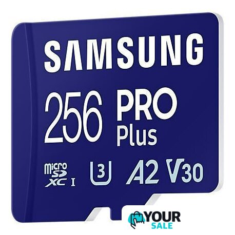 Карта памяти Samsung PRO Plus microSDXC 256GB MB-MD256SA/EU (с адаптером) - Изображение №2 — Интернет-магазин Your Sale
