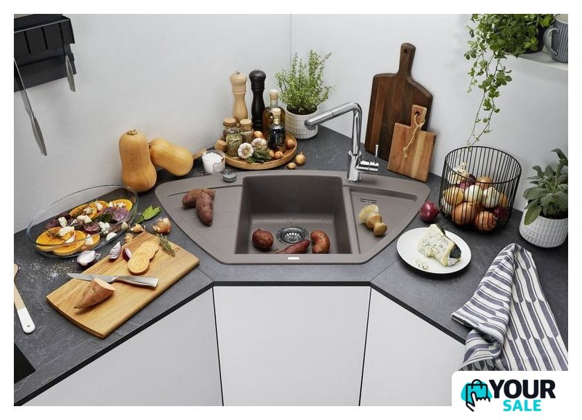 Кухонная мойка Blanco Zia 9 E 514750 - Изображение №4 — Интернет-магазин Your Sale