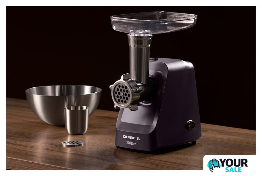 Мясорубка Polaris PMG 1852 RUS (фиолетовый) - Изображение №10 — Интернет-магазин Your Sale