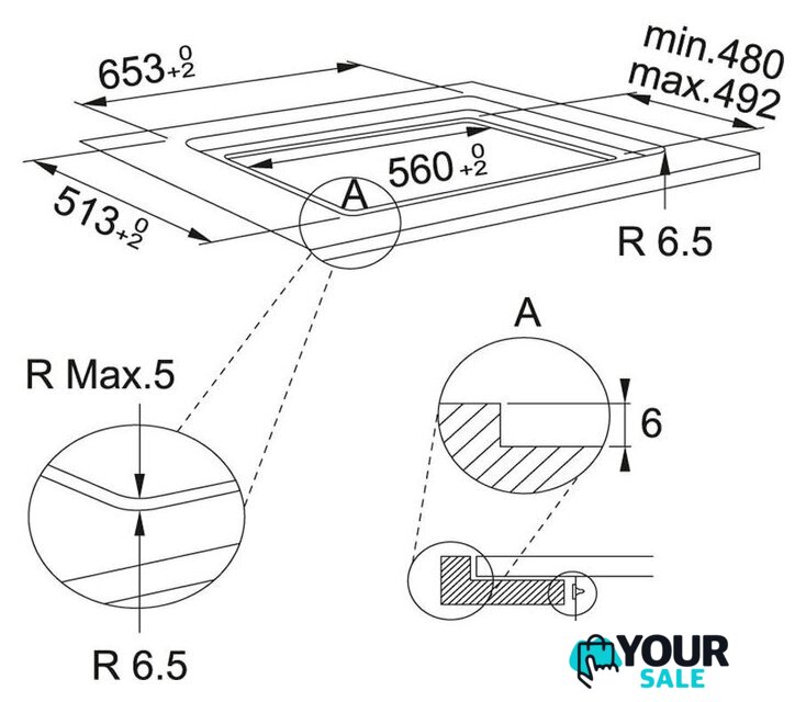 Варочная панель Franke FSM 654 I B BK - Изображение №2 — Интернет-магазин Your Sale