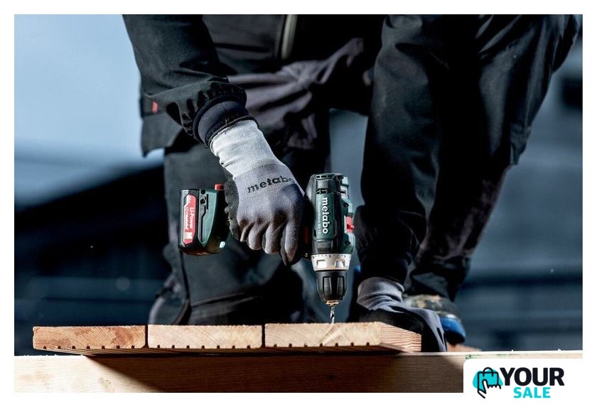 Дрель-шуруповерт Metabo PowerMaxx BS 12 601036500 (с 2-мя АКБ 2 Ah, кейс) - Изображение №2 — Интернет-магазин Your Sale