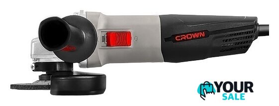 Угловая шлифмашина Crown CT13502-125R 420503 - Изображение №2 — Интернет-магазин Your Sale