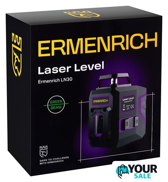Лазерный нивелир Ermenrich PLUS LN30 84637 - Изображение №10 — Интернет-магазин Your Sale