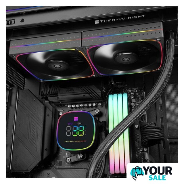 Система жидкостного охлаждения для процессора Thermalright Frozen Horizon 240 Digital ARGB (черный) - Изображение №9 — Интернет-магазин Your Sale
