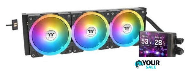 Система жидкостного охлаждения для процессора Thermaltake MAGFloe 360 Ultra ARGB Sync CL-W432-PL12SW-A - Изображение №1 — Интернет-магазин Your Sale
