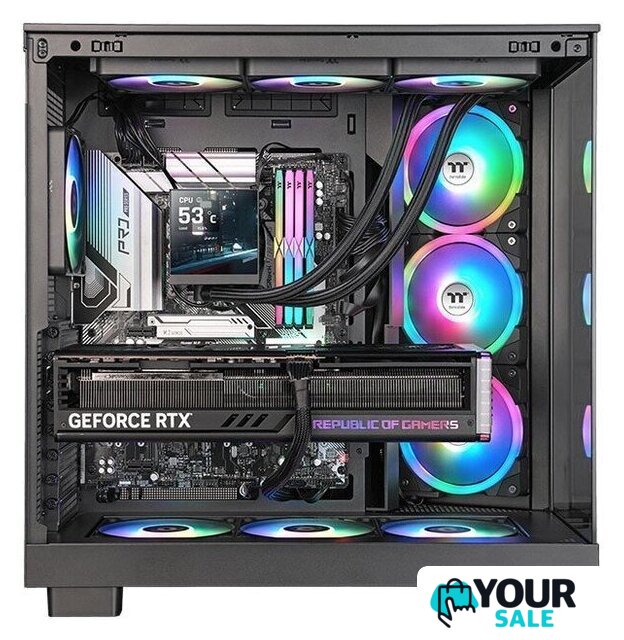 Система жидкостного охлаждения для процессора Thermaltake MAGFloe 360 Ultra ARGB Sync CL-W432-PL12SW-A - Изображение №6 — Интернет-магазин Your Sale