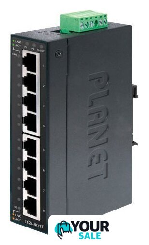 Неуправляемый коммутатор PLANET IGS-801T - Изображение №1 — Интернет-магазин Your Sale