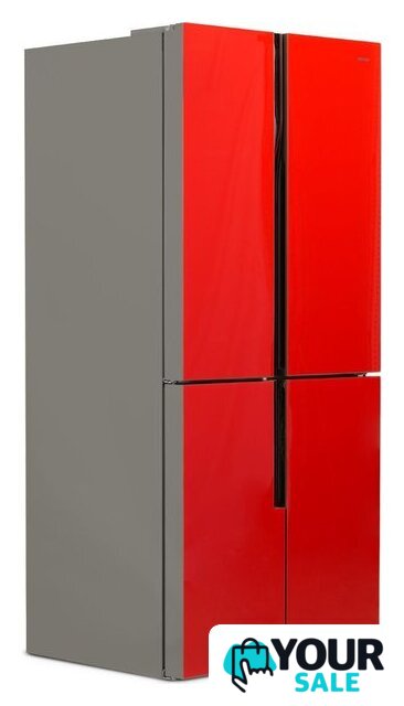 Четырёхдверный холодильник CENTEK CT-1750 Red - Изображение №2 — Интернет-магазин Your Sale