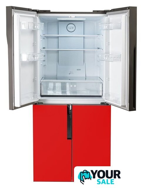 Четырёхдверный холодильник CENTEK CT-1750 Red - Изображение №3 — Интернет-магазин Your Sale
