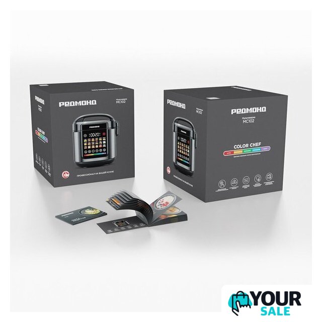 Мультиварка Redmond (Редмонд) MC102 (черный) - Изображение №2 — Интернет-магазин Your Sale