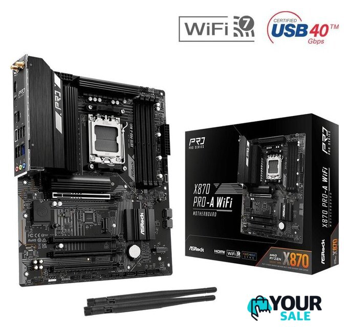 Материнская плата ASRock X870 Pro-A WiFi - Изображение №6 — Интернет-магазин Your Sale