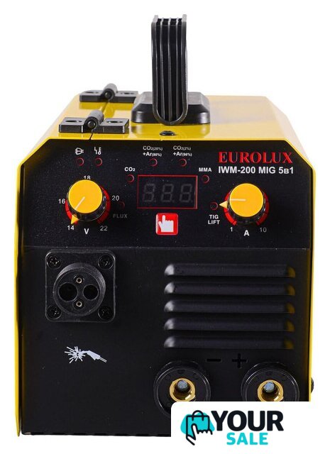 Сварочный инвертор Eurolux IWM-200 MIG 5в1 65/180 - Изображение №6 — Интернет-магазин Your Sale