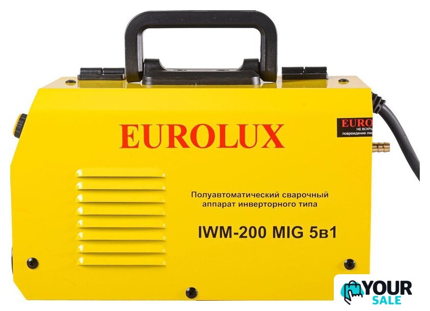 Сварочный инвертор Eurolux IWM-200 MIG 5в1 65/180 - Изображение №2 — Интернет-магазин Your Sale