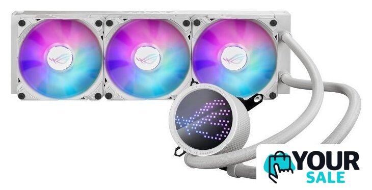 Система жидкостного охлаждения для процессора ASUS ROG Ryuo III 360 ARGB White Edition - Изображение №1 — Интернет-магазин Your Sale