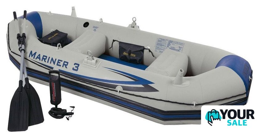 Гребная лодка Intex Mariner-3 SET - Изображение №1 — Интернет-магазин Your Sale