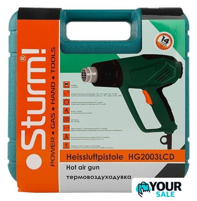 Промышленный фен Sturm HG2003LCD - Изображение №5 — Интернет-магазин Your Sale