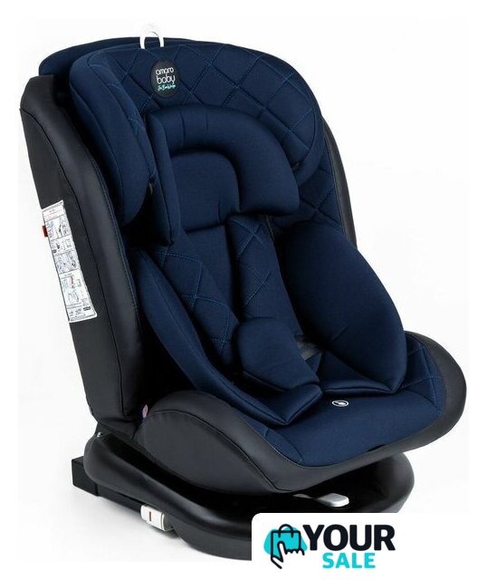 Детское автокресло Amarobaby Brilliant Isofix AMARO-2003-BrSi (синий) - Изображение №1 — Интернет-магазин Your Sale